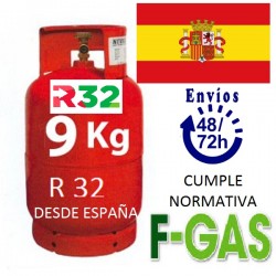 GAS REFRIGERANTE R32 9 Kg