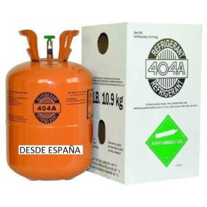 GAS REFRIGERANTE R404A 10.900 KG ENVIO DESDE ESPAÑA CONTRA REEMBOLSO